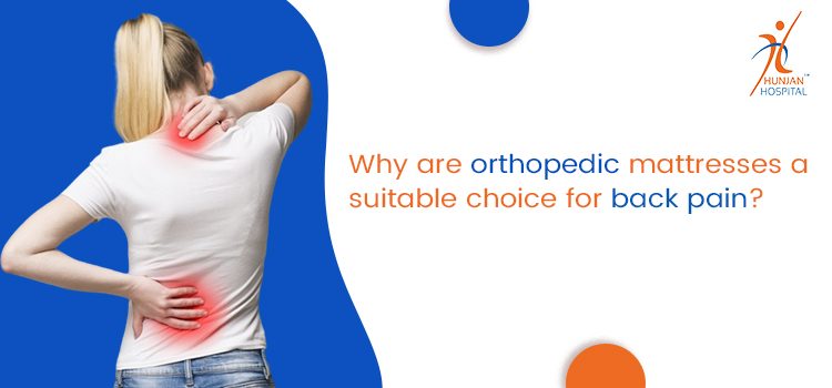 Why do people use orthopedic mattresses when dealing with back pain?